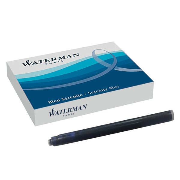 Waterman Картриджи Wat. син. /8шт