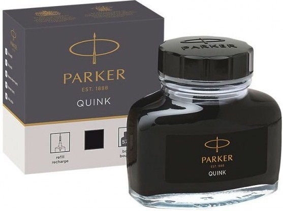 Parker Чернила   Parker Quink   черн.