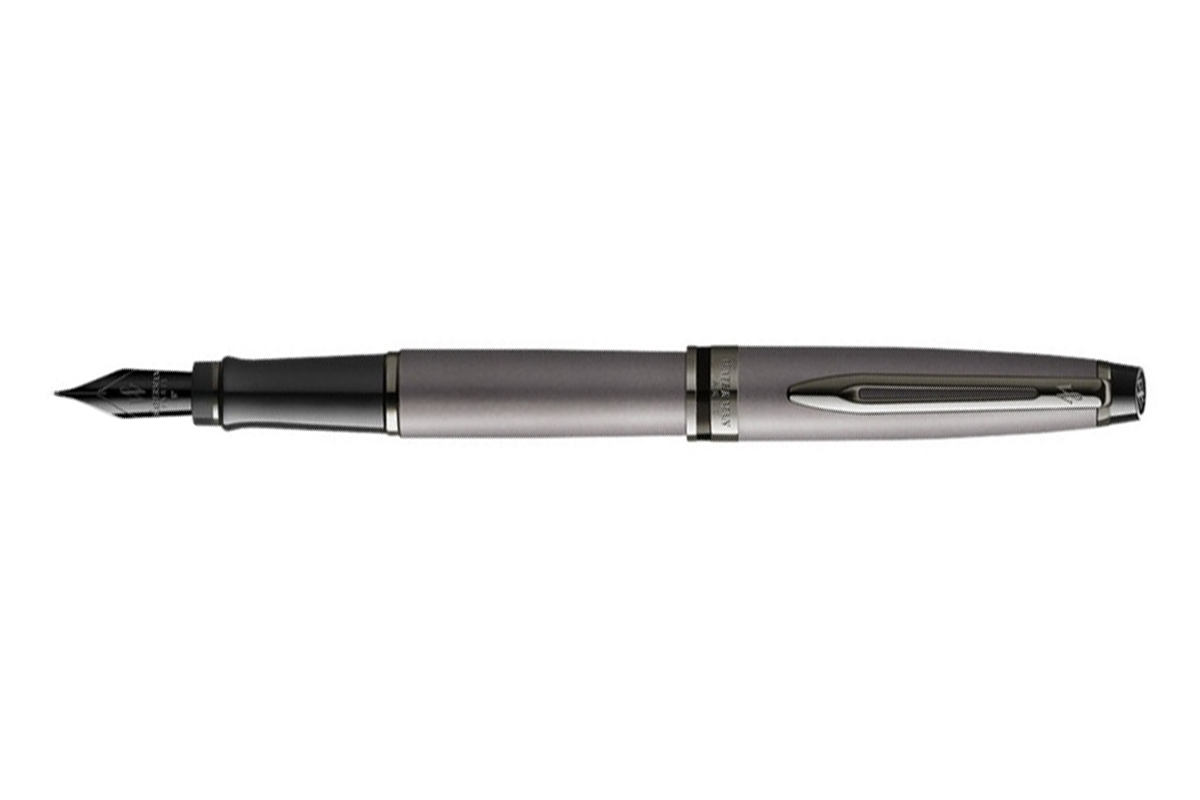 Waterman EXPERT  Metallic Silver Lacquer RT   FP F