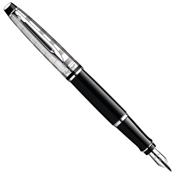 Waterman EXPERT Deluxe  Black CT   FP  F