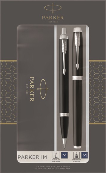 Parker IM 17  Black CT  FP+BP в подар.уп. DUOSETS