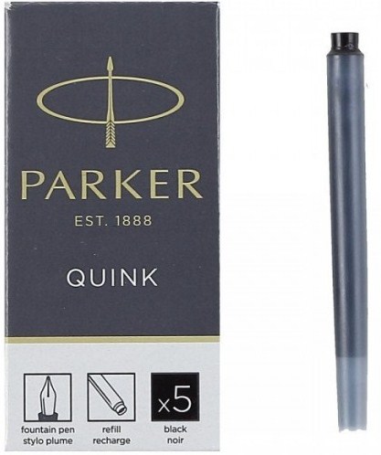 Parker Картриджи   Parker Quink /5шт. черн.