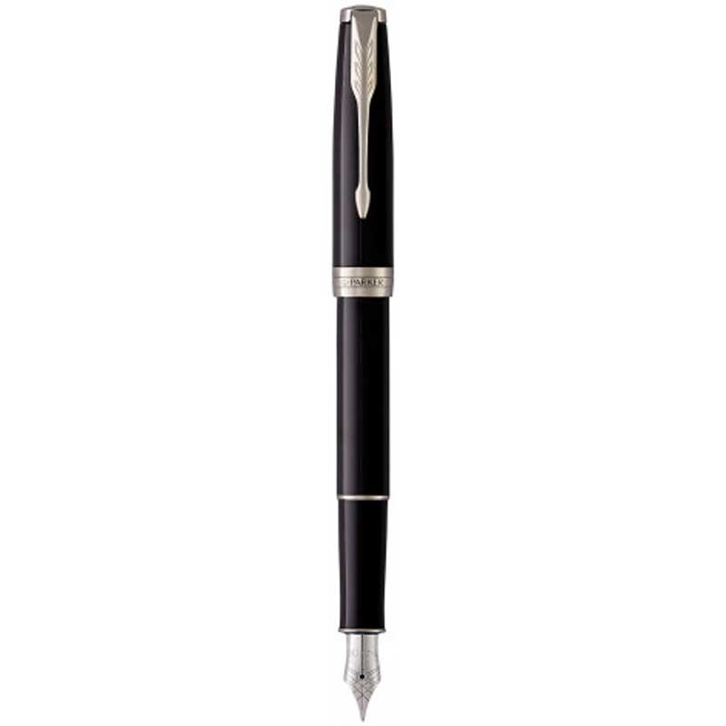 Parker SONNET 17  Black Lacquer CT   FP M