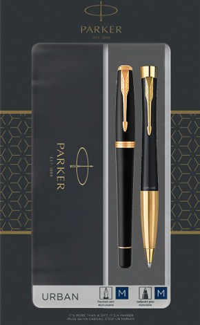 Parker URBAN 17  Muted Black GT   FP+BP в подар.уп. DUOSETS