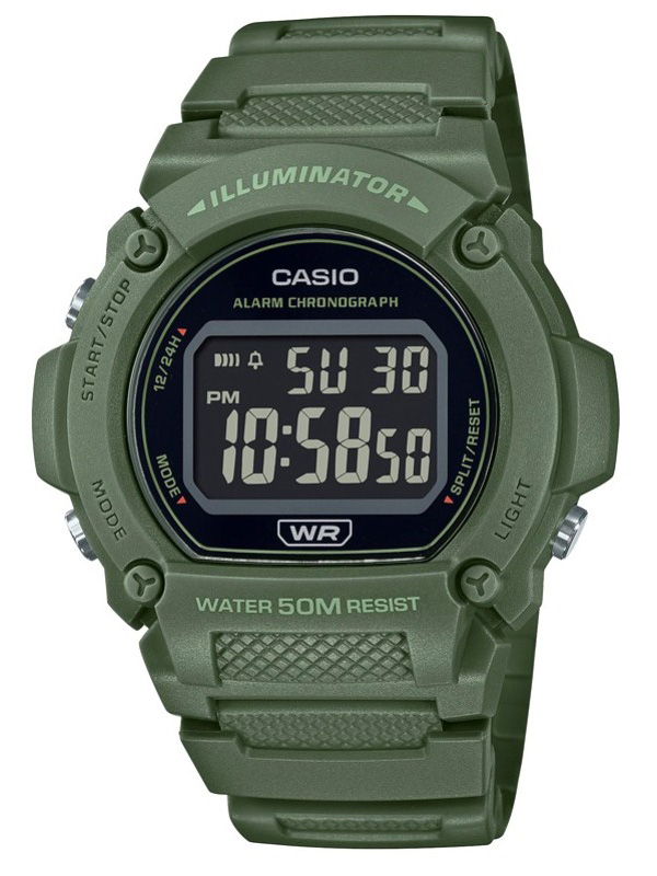 Casio W-219HC-3BVDF